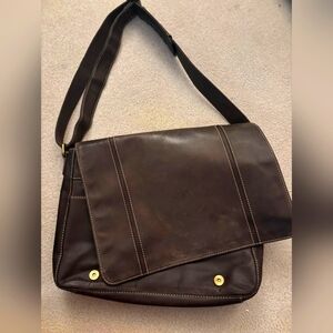 Danier Genuine leather messenger bag
